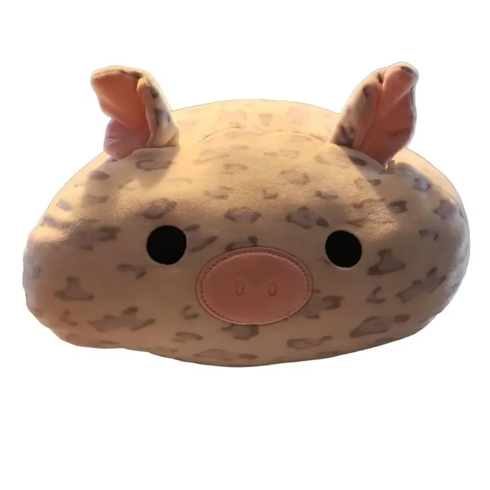 Squishmallows Square Stackable Leopard Rosie the Pig - 12 inch